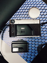 Load image into Gallery viewer, Konica Hexar AF Rhodium with Flash
