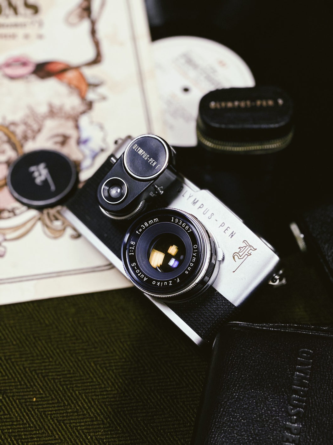 Olympus PEN F with Lens