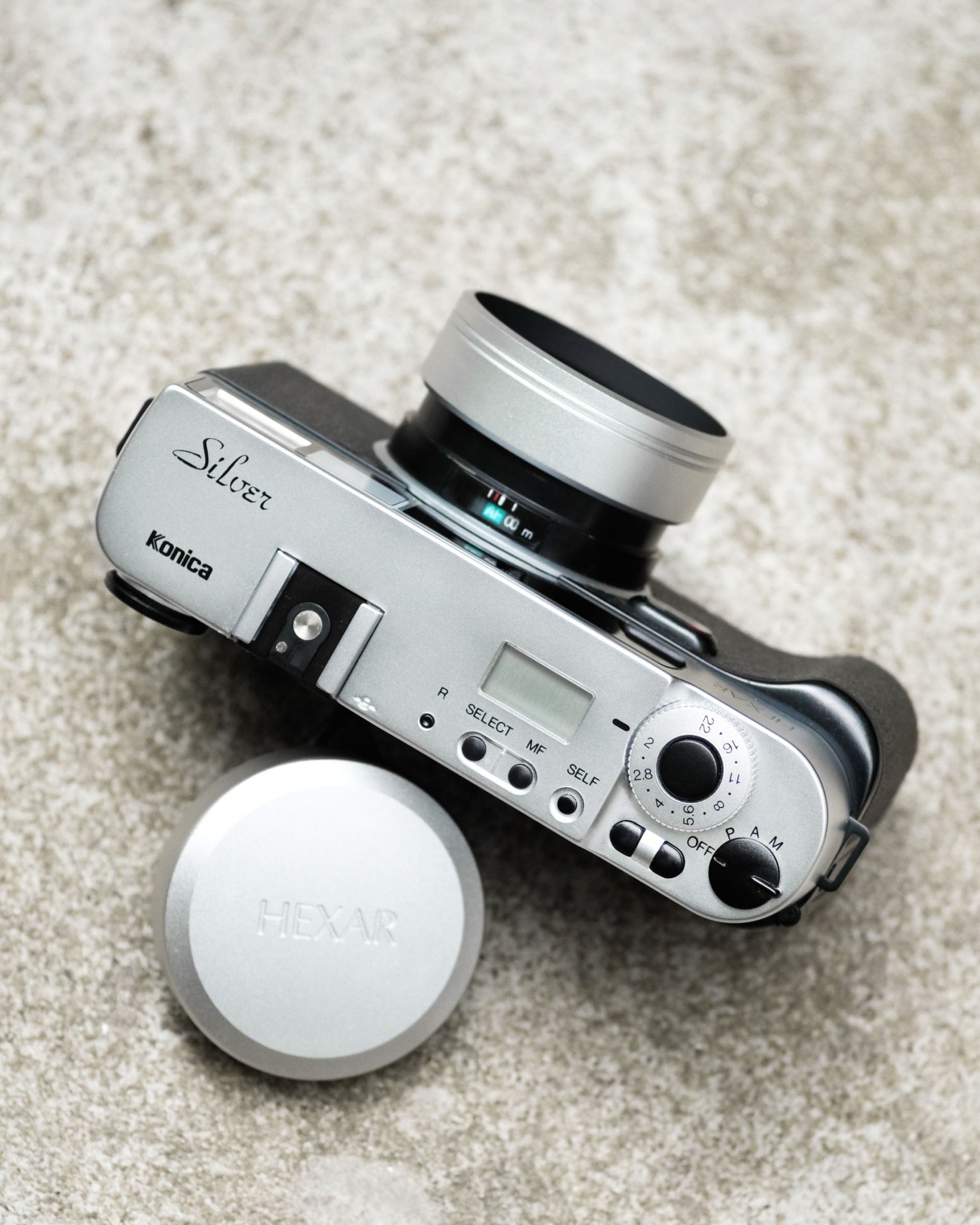 Konica Hexar AF Silver – kit_camera
