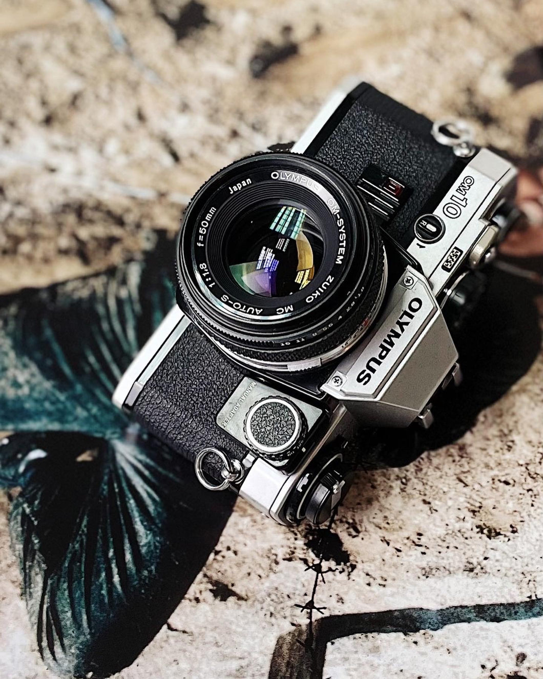 Olympus OM-10 Silver with Lens – kit_camera