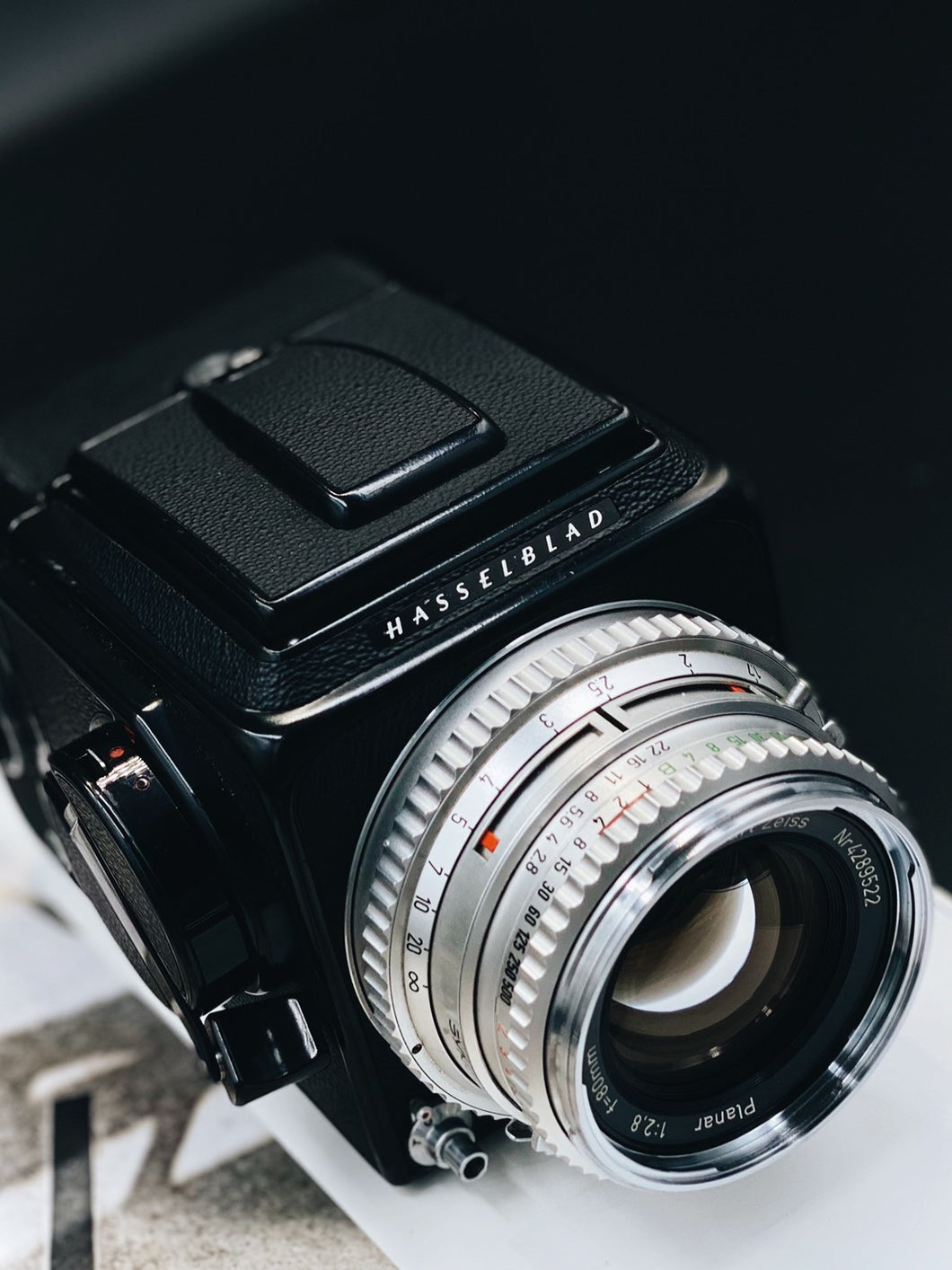Hasselblad 500C/M with lens