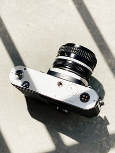 Nikon FE2 Silver with Lens